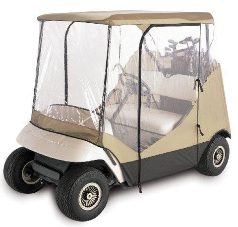 Classic Accessories Fairway Travel 4-Sided 2-Person Golf Cart Enclosure, Tan [product _type] Classic Accessories - Ultra Pickleball - The Pickleball Paddle MegaStore