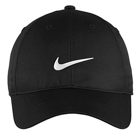 Nike Authentic Dri-FIT Low Profile Swoosh Front Adjustable Cap - Black