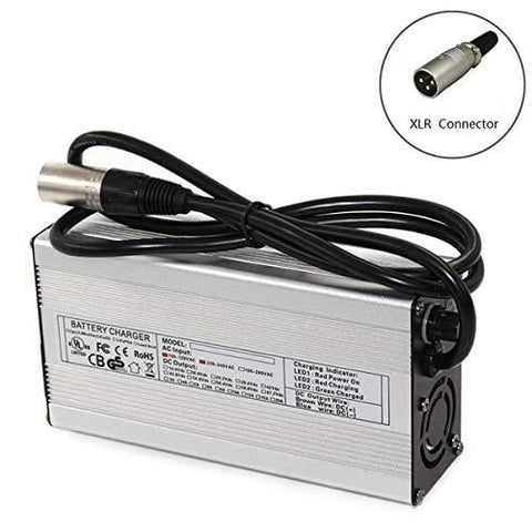54.6V 4A Charger Electric Bike Charger 48V Li-ion Battery Charger 48V Charger 48V Scooter/E-Bike/Boat/Motorcycle Battery Charger 48V for Ezgo Battery Charger (54.6V4A XLR)