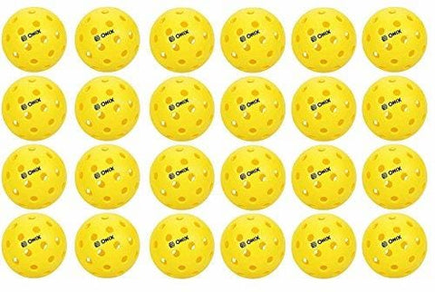 Onix Pure 2 Outdoor Pickleball Balls 24 PACK YELLOW