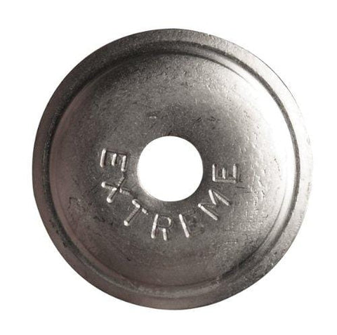 Extreme Max 5900.1129 Round Aluminum Snowmobile Stud Backers - 48 Pack