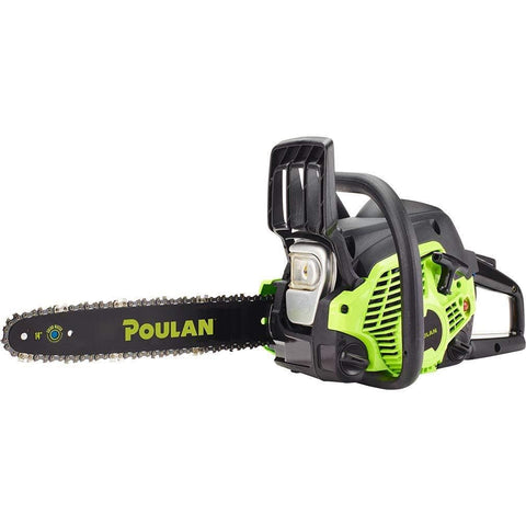 Poulan 14 inches Steel Bar 33CC Gas Chain Saw 2 Cycle , PL3314 (Renewed)