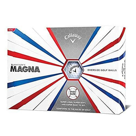 Callaway Golf Supersoft Magna Golf Balls, (One Dozen), White [product _type] Callaway - Ultra Pickleball - The Pickleball Paddle MegaStore