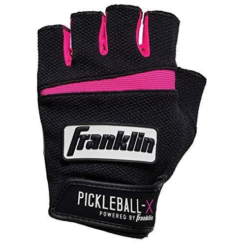 Franklin Sports Pickleball Glove - Left Hand - Women - Small - Black/Pink (Renewed) [product _type] Franklin Sports - Ultra Pickleball - The Pickleball Paddle MegaStore