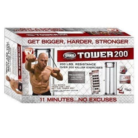 Body by Jake Tower 200 Complete Door Gym Full Body Workouts Fitness Exercise