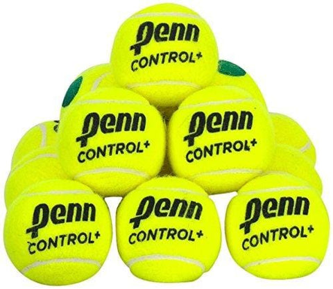 Penn Control+ Green Tennis Balls, 12 Ball Bag