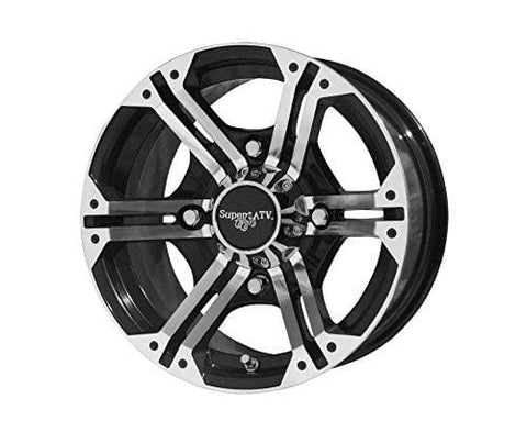 SuperATV Bandit Wheel H-Series For Polaris - 14 Inch - 4/156 Bolt Pattern (for 3/8'' and 12 mm studs)