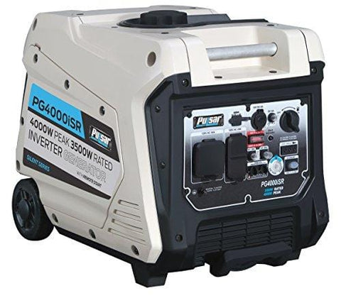Pulsar 4,000W Portable Gas-Powered Quiet Inverter Generator with Remote Start & Parallel Capability, CARB Compliant, PG4000iSR