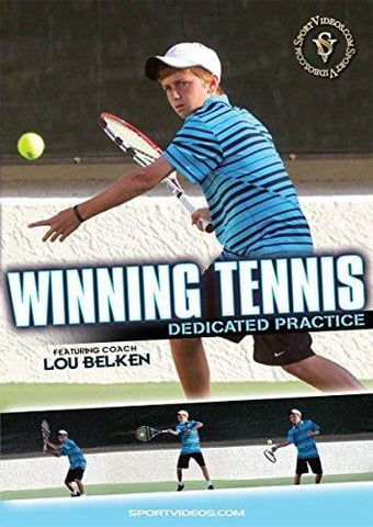 Winning Tennis: Dedicated Practice DVD featuring Coach Lou Belken