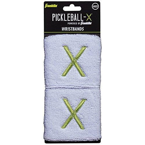 Franklin Sports Pickleball Wristbands (2) - White