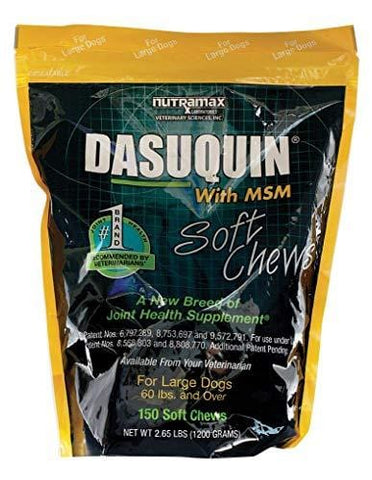 Nutramax Dasuquin with MSM Soft Chews, Large Dog, 150 Count