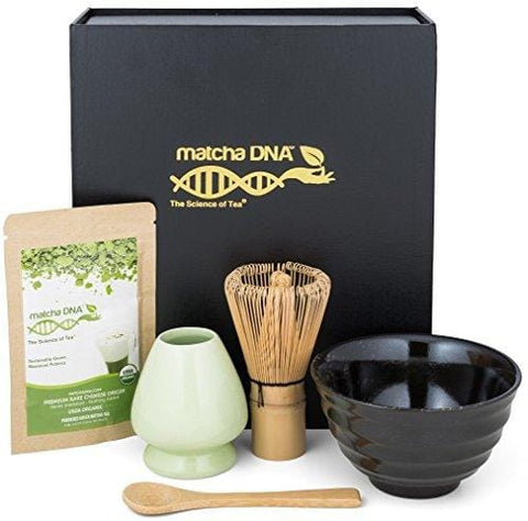 Matcha Tea Gift Set - Matcha Tea Ceremony Set by Matcha DNA (Black Matcha Gift Set) - Ultra Pickleball