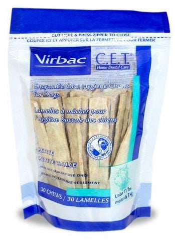 C.E.T. Enzymatic Oral Hygiene Chews for Petite Dogs, 90 Count