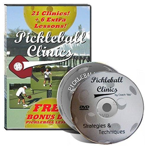 Pickleball Strategies and Techniques DVD w/Bonus Lessons DVD