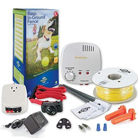 PetSafe Basic In-Ground Dog and Cat Fence - Underground Electric Pet Fence - from The Parent Company of Invisible Fence Brand