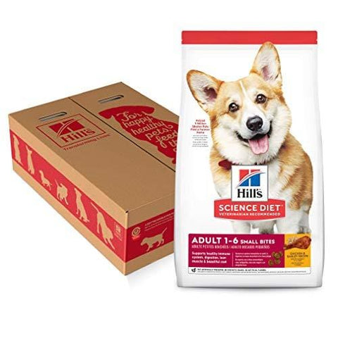 Hill's Science Diet Dry Dog Food, Adult, Small Bites, Chicken & Barley Recipe, 35 lb Bag