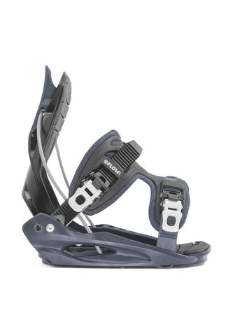Flow Micron Youth Snowboard Bindings Kid's Sz M (4.5-8.5) Black