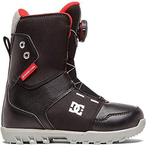 DC Scout BOA Snowboard Boots Kid's Sz 3 Black