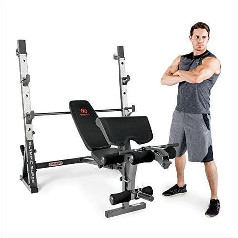 Marcy Olympic Weight Bench for Full-Body Workout MD-857