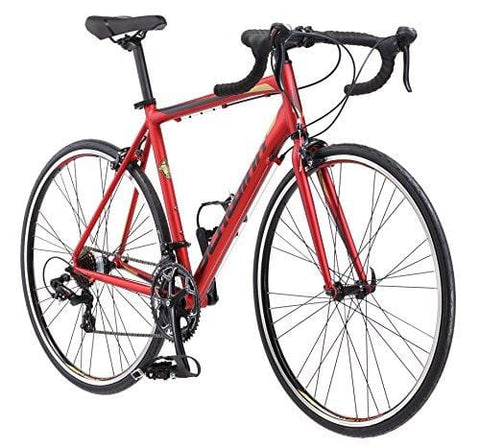 Schwinn Volare 1400 Road Bike, 700c/28 inch wheel size, red, Fitness Bicycle, 53cm/Medium Frame Size