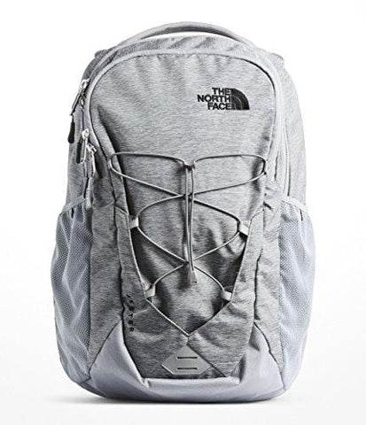 The North Face Unisex Jester Backpack Mid Grey Dark Heather/Tnf Black One Size