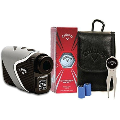 Callaway Hybrid Laser-GPS Rangefinder, with Power Pack