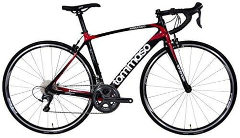Tommaso Aggraziato Shimano Ultegra Carbon Endurance Road Bike, Race Ready, Pro Quality Compact Bike - Small