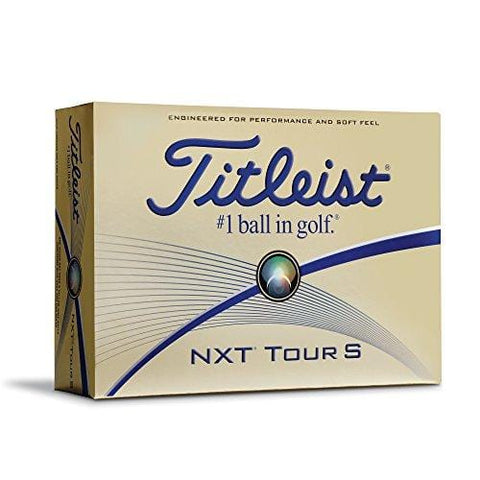 Titleist NXT Tour S Prior Generation Golf Balls, White (One Dozen)