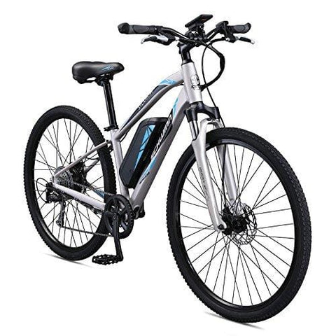 Schwinn Sycamore 350 Watt hub-drive, mountain/hybrid, electric bicycle, 8 speeds, wheel size Womens size (Small)