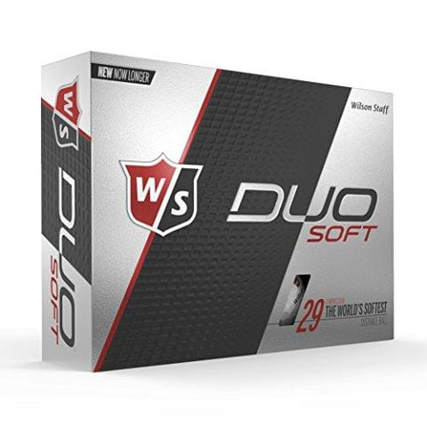 Wilson Staff Duo Soft Golf Balls, White