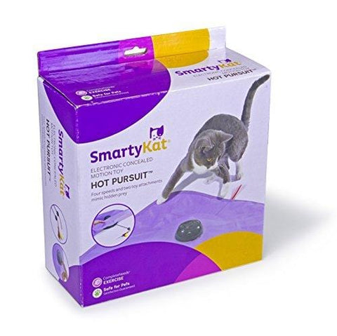 SmartyKat Hot Pursuit Cat Toy Concealed Motion Toy