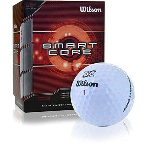 Wilson Sporting Goods Smart Core Golf Ball - Pack of 24 (White)