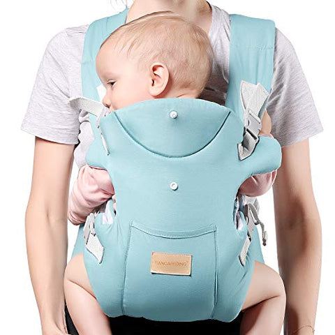 TIANCAIYIDING Ergonomic Baby Carrier,Soft & Breathable Baby Carriers Backpack Front and Back for Infants to Toddlers Up to 44 lbs
