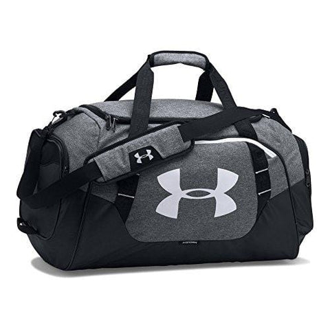 Under Armour Undeniable Duffle 3.0 Gym Bag, Graphite (041)/White, Medium