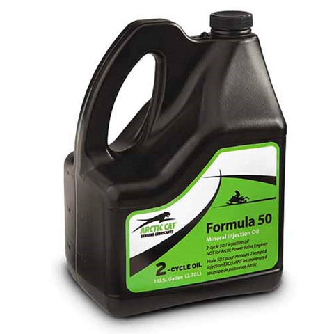 Arctic Cat Formula 50 2-Cycle Oil 1 Gallon (3.78L)