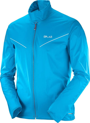 Salomon S/Lab Light Jacket Transcend Blue Mens Sz L