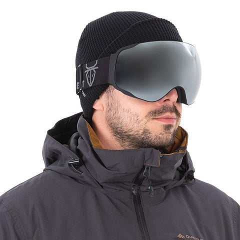 UTOBEST Anti Fog Ski Goggles for Men Women Cozy Windproof OTG Snowboard Goggles with 100% UV Protection Unisex Snow Shield Goggle Spherical Dual Lens Anti-Glare Design for Skiing Skating Outdoor Sport