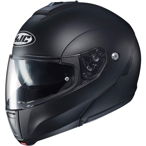 HJC CL-Max 3 Men's Snowmobile Helmet - Semi-Flat Black/Large