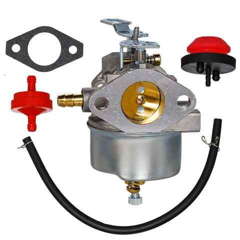 HIFROM Carburetor Carb with Mounting Gasket Fuel Line Fuel Filter Replace for John Deere Snow Blower Thrower TRS22 TRS24 TRS26 TRS27 TRS32 Snow Blower Thrower