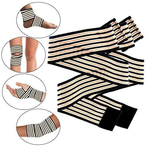 All in One Copper Support Wrap - Joint Support for Men & Women - Cross Training, Gym, Basketball, Workout, Weightlifting, Fitness