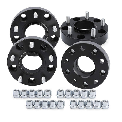 KSP Wheel Spacers for Ram 1500, 4Pcs 1.5(38mm) 5x5.5 to 5x5.5 Hub Centric Forged Wheel Spacers, Hub Bore 77.8mm Thread Pitch M14X1.5 for 2012-2018 Dodge Ram 1500