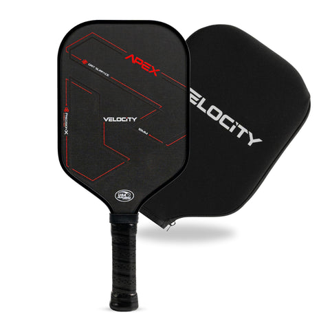 Raw Carbon Fiber Pickleball Paddle - Premium TORAY T700 - USA Pickleball Approved - Power & Control Paddle (Carbon Fiber)