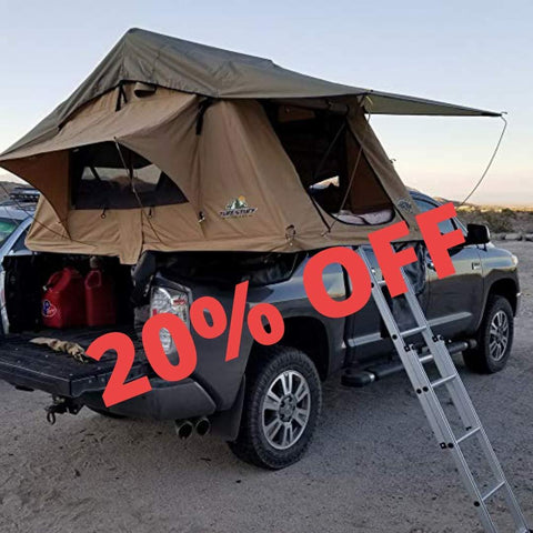Tuff Stuff Delta Overland Roof Top Tent, 2 Person