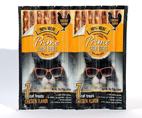 Prime Taste Treats Chicken Jerky Treat For Cats, 35G