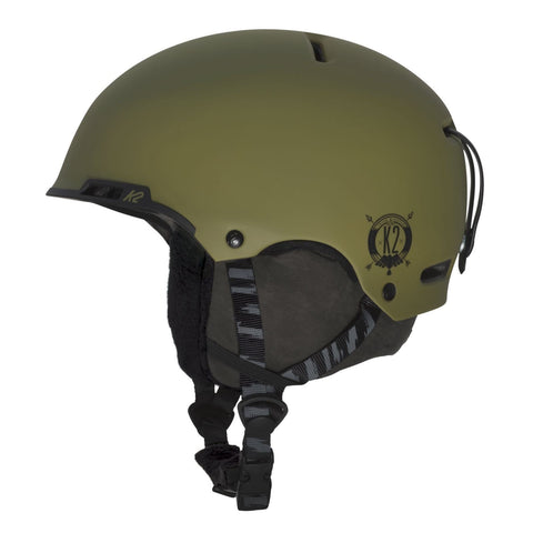 K2 Stash Ski Helmet, Moss, Small
