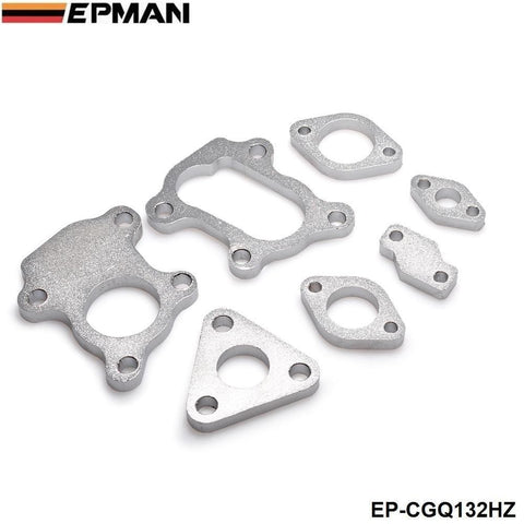 EPMAN Mild Steel RHB31 VZ21 Turbocharge Turbo Flanges Seven pieces Complete Set