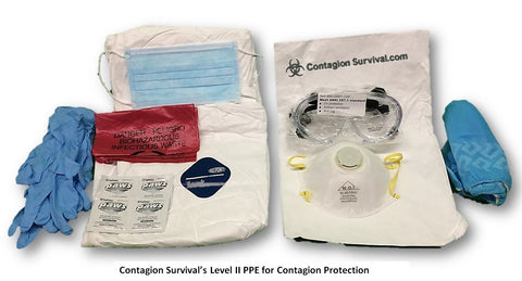 Personal Protective Kit for Contagions M, L, XL (Extra Large)