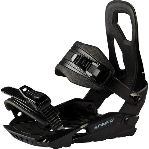 Firefly RX 180 Snowboard Bindings - Medium-Large/Black