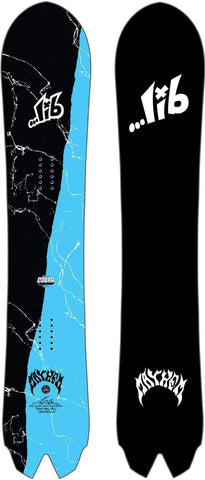Lib Tech X Lost Round Nose Fish Colab Snowboard Mens Sz 165