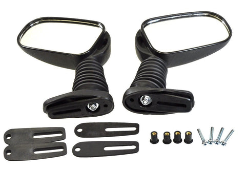 SPI, SM-12273, Snowmobile Mirrors - Tall Double Pivot Style for Polaris, Replaces OEM# 2871675